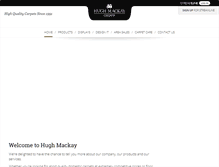 Tablet Screenshot of hughmackay.com